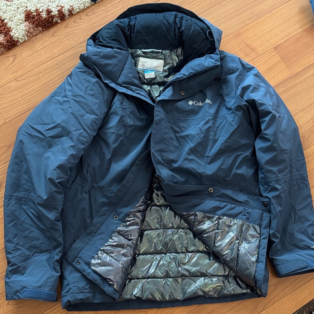 Columbia Navy Insulated Jacket
